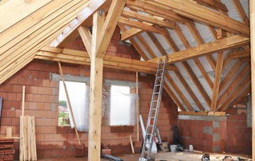 Old Hall Green attic trusses